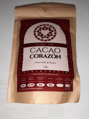 Nibs de cacao Cacao Corazón 150 g