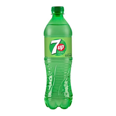 Refresco 7Up libre sabor lima limón botella de 600 ml