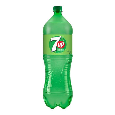 Refresco 7Up libre sabor lima limón 2 l