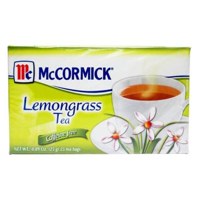 Cajas de Té de Limón McCormick 25 gr con 25 sobres