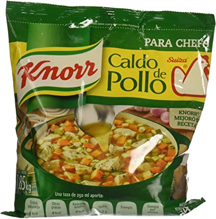 Caldo de pollo Knorr en polvo 1.85 kg