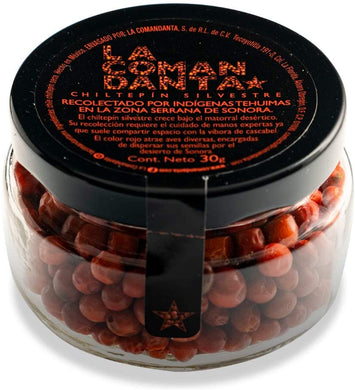 Chiltepín silvestre La comandanta 30 g