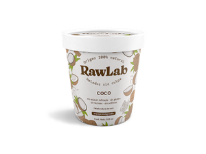 Helado saludable RawLab sabor coco