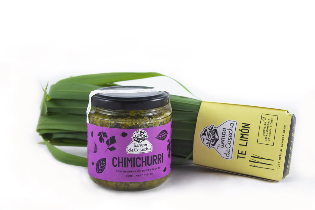 Chimichurri con hierbas de olor frescas Tiempo de Cosecha 190 g