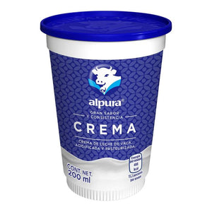 Crema ácida regular Alpura 200ml