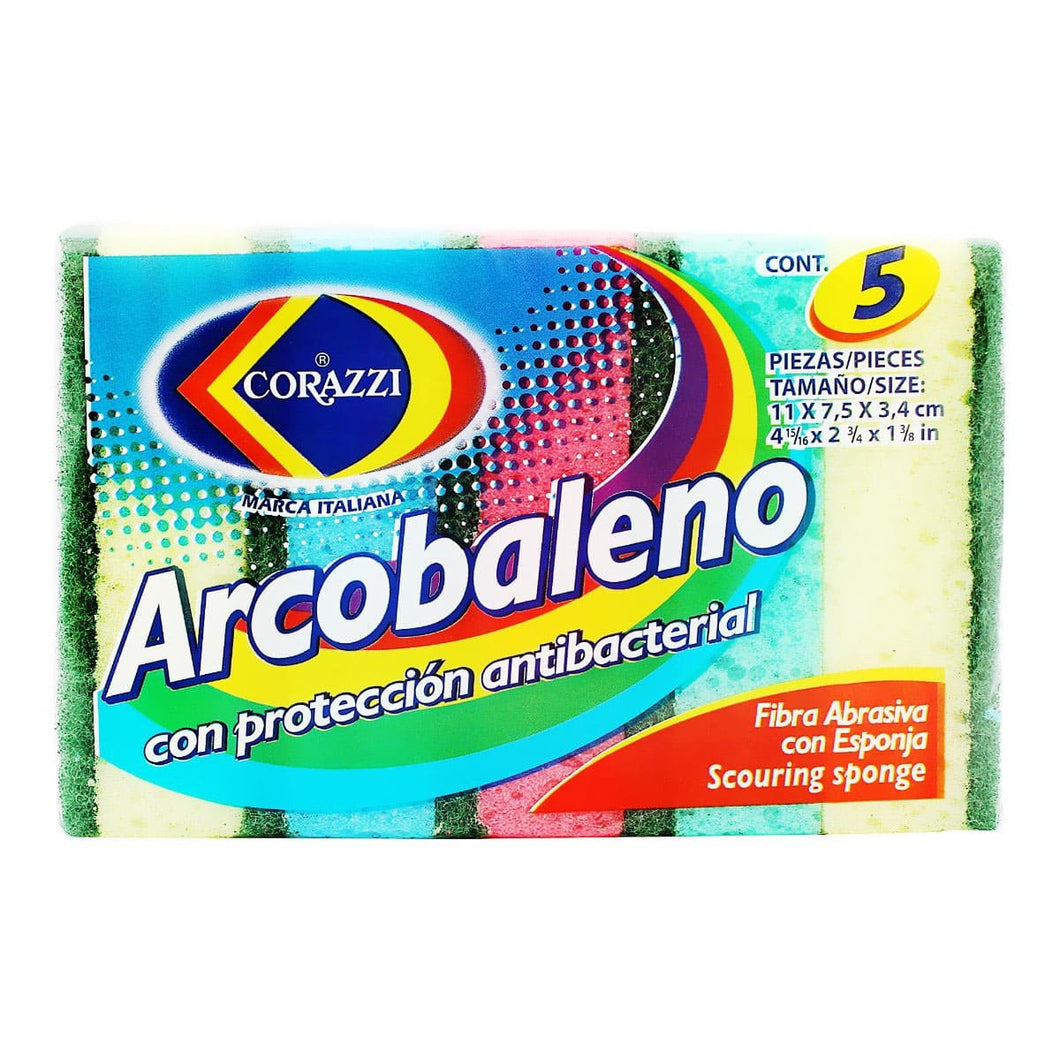 Fibras Arcobaleno 5 pz