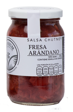 Salsa Chutney Fresa Arándano (Silphium) 255 gr