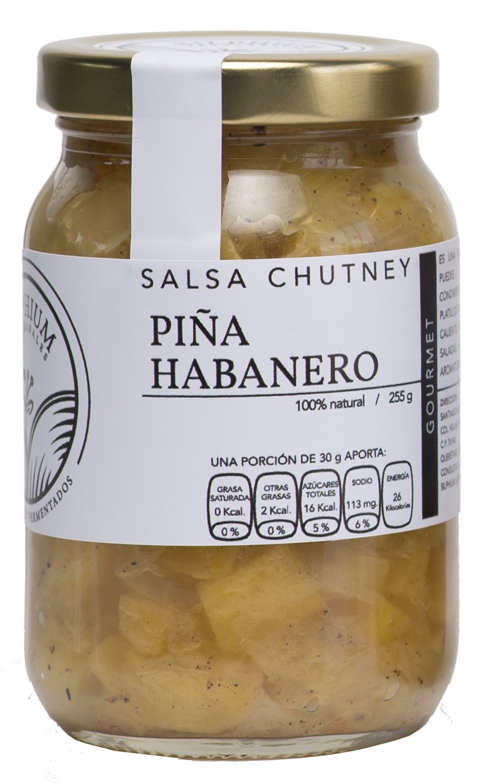 Salsa Chutney Piña Habanero (Silphium) 255 g