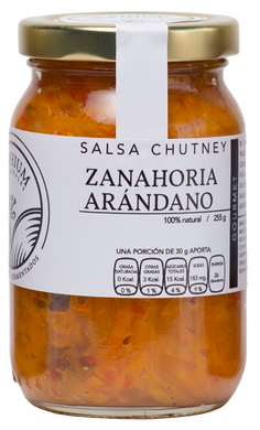 Salsa Chutney Zanahoria Arándano (Silphium) 255 g