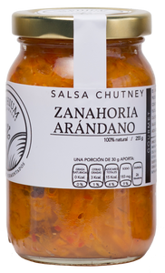 Salsa Chutney Zanahoria Arándano (Silphium) 255 g