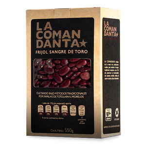 Frijol sangre de toro La comandanta 550 g