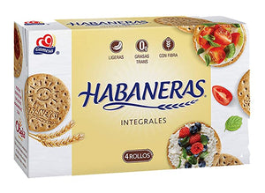 Galletas integrales Habaneras caja c/4 rollos