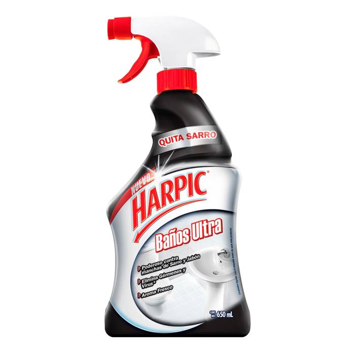 Limpiador de baños Harpic ultra 650 ml