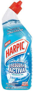 Limpiador de baños Harpic frescura activa 750 ml