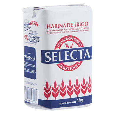 Harina de trigo Selecta 1 kg