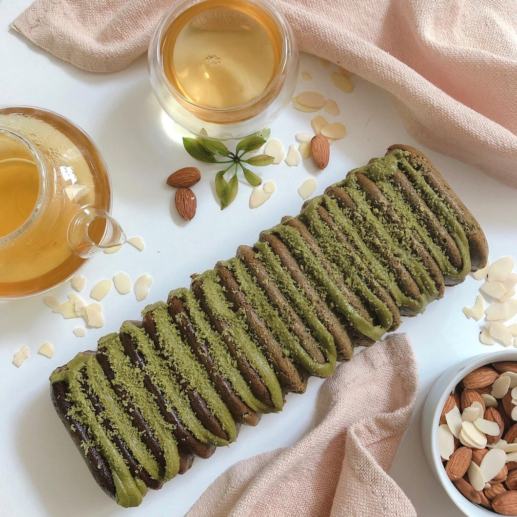Panqué de matcha Guilt Free