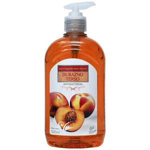 Jabón líquido antibacterial varios aromas Gel kleen 520  ml
