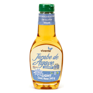 Jarabe de agave orgánico light 345 g