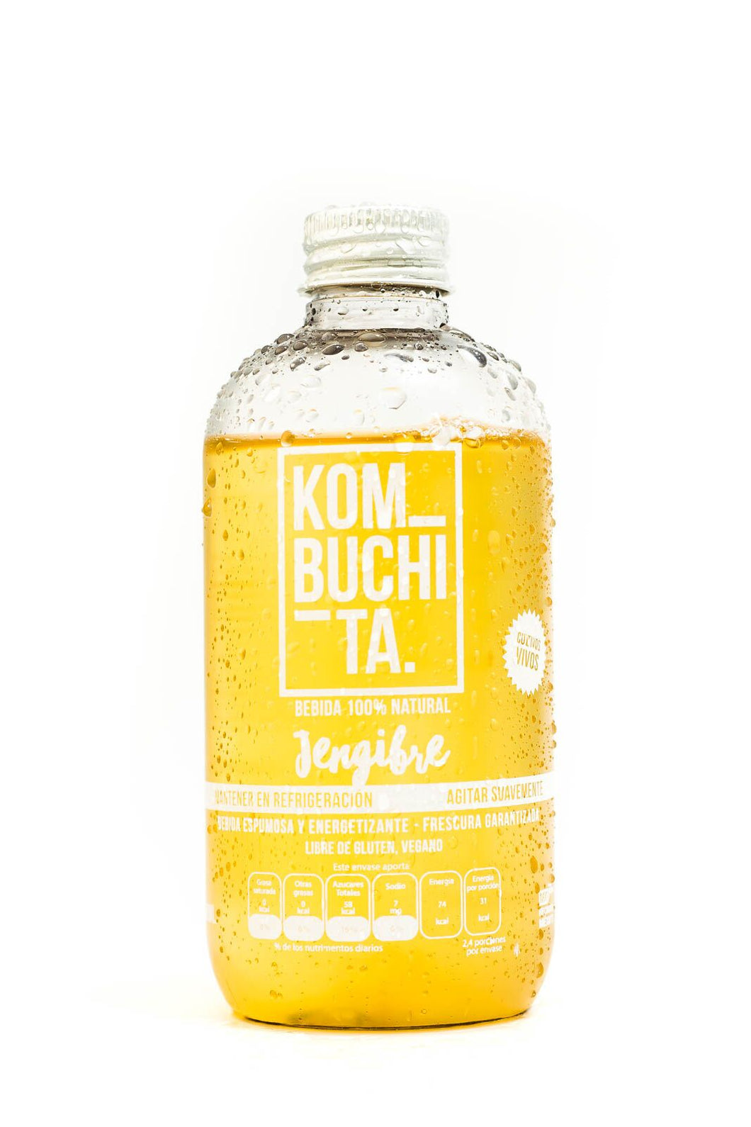 Kombucha de Jengibre 240 ml