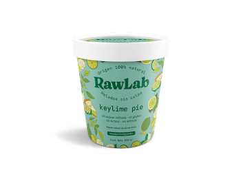 Helado saludable RawLab sabor keylime pie