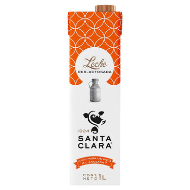 Leche deslactosada Santa clara 1 l