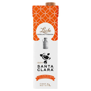 Leche deslactosada Santa clara 1 l