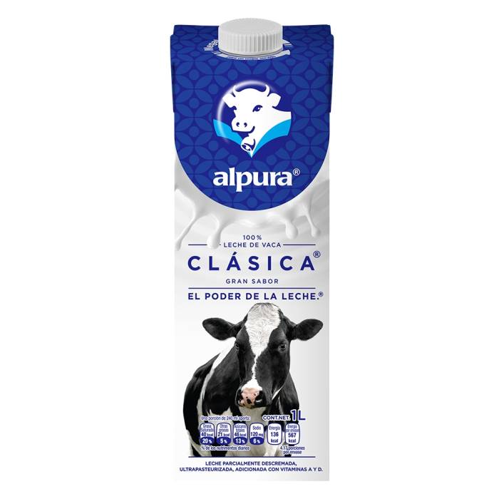 Leche clásica Alpura 1l