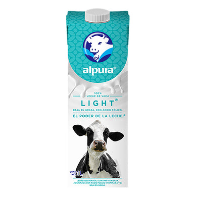 Leche light Alpura 1l