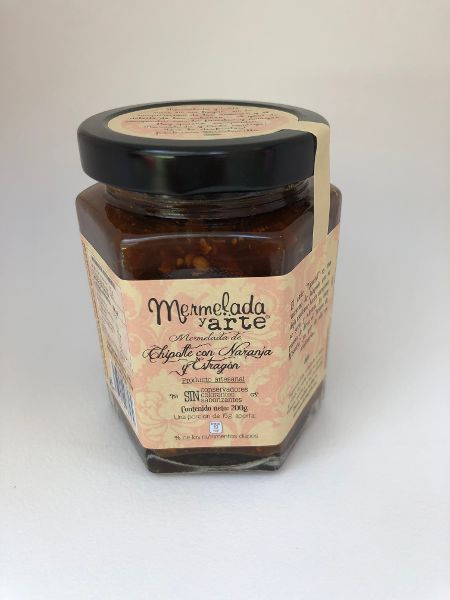 Mermelada chipotle con naranja y estragon Mermelada y Arte 200 g