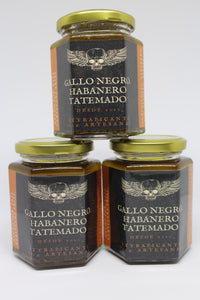 Salsa de habanero extra picante Gallo Negro 250 gr