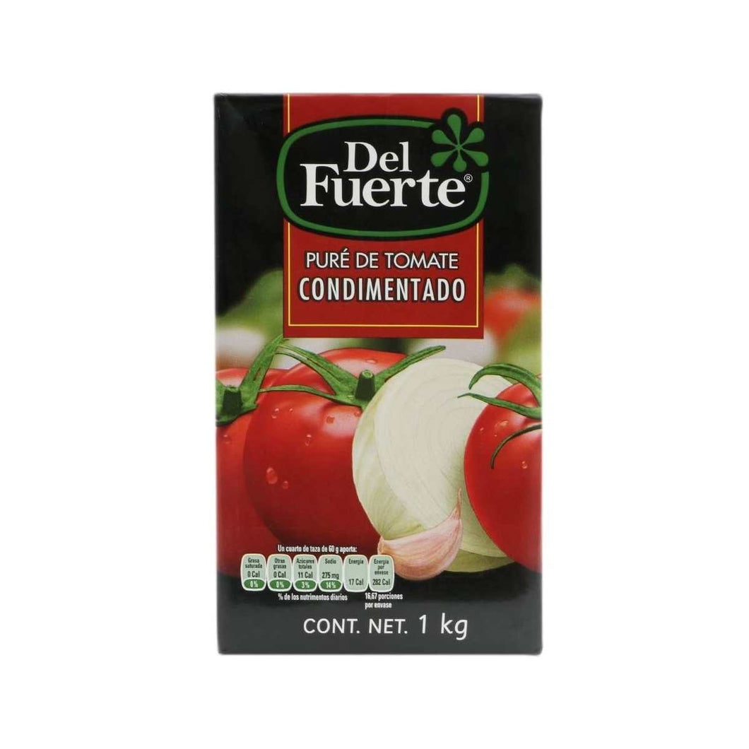 Puré de tomate condimentado Del Fuerte 1 kg