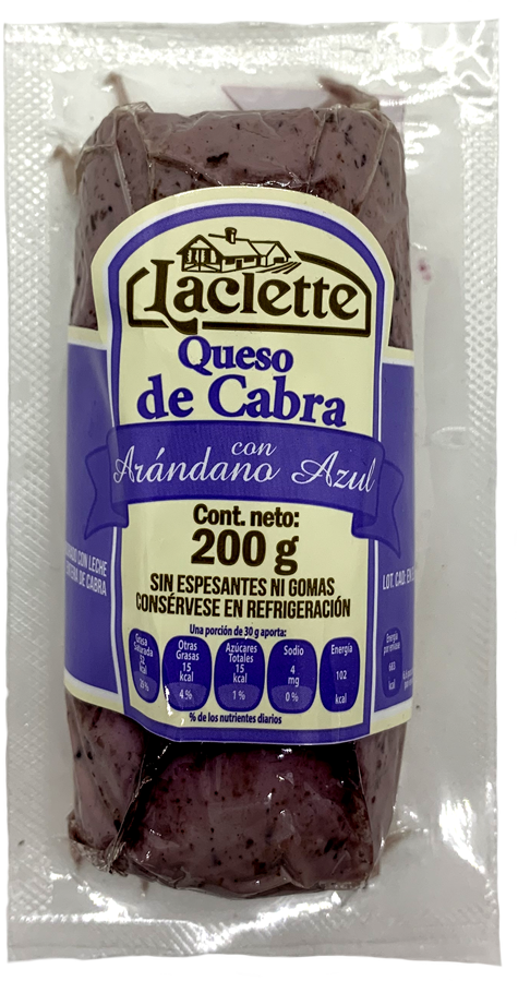Queso de cabra Laclette arándano azul 200 g