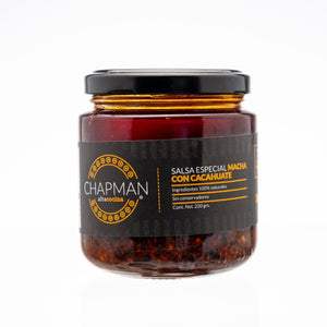 Salsa macha especial con cacahuate Chapman 220 g