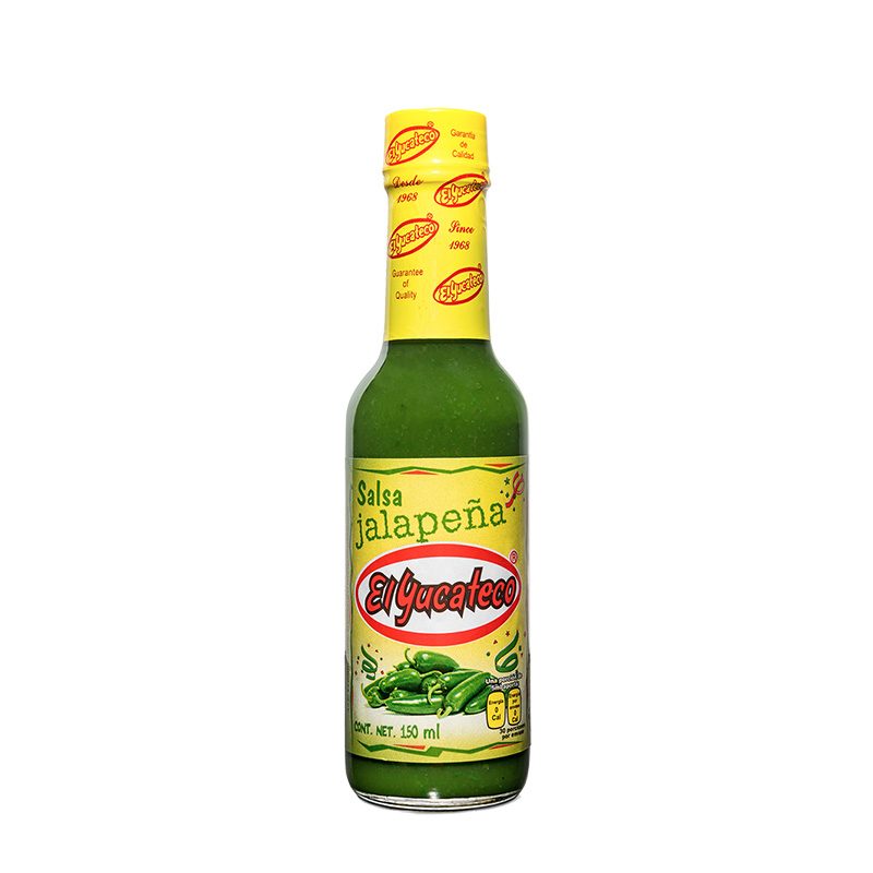 Salsa jalapeña El Yucateco 150 ml