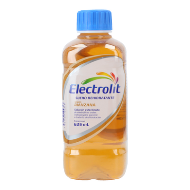 Suero rehidratante sabor manzana Electrolit 625 ml