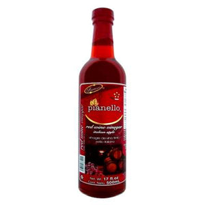 Vinagre de vino tinto Pianello 500 ml