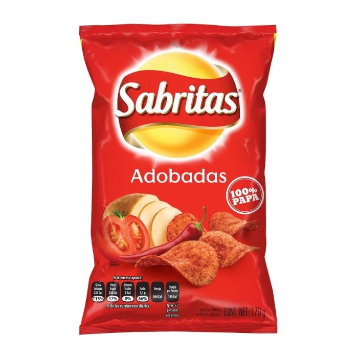Papas Sabritas adobadas 170 g