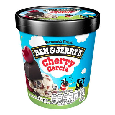 Helado Ben & Jerry's cherry garcia 473 ml