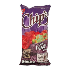 Papas Chip's sabor fuego limón 100 g