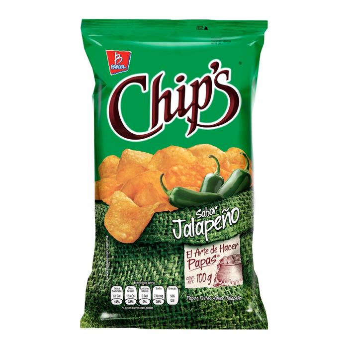Papas Chip's sabor jalapeño 100 g