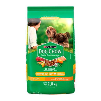 Alimento para perro Dog Chow Extra Life adultos minis y pequeños 2.0 kg