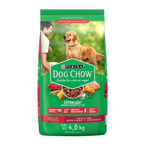 Alimento para perro Dog Chow Extra Life adultos medianos y grandes 4.0 kg