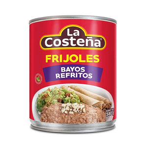 Frijoles bayos refritos La Costeña 580g