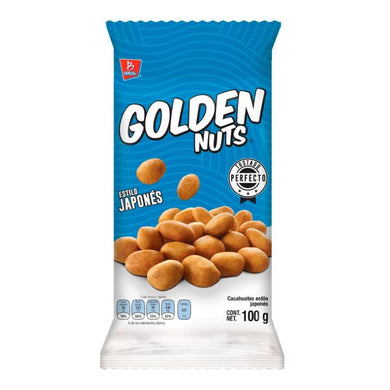 Cacahuates Barcel Golden Nuts estilo japonés 100 g