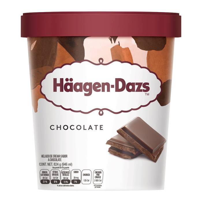Helado Haagen Dazs chocolate 946 ml