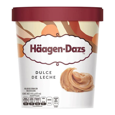 Helado Haagen Dazs dulce de leche 415 ml