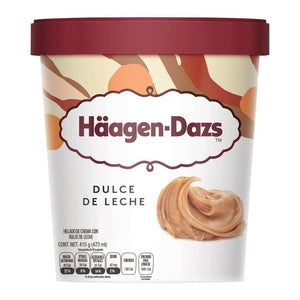 Helado Haagen Dazs dulce de leche 415 ml