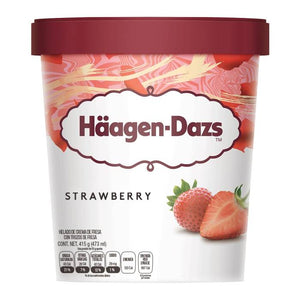 Helado Haagen Dazs fresa 473 ml
