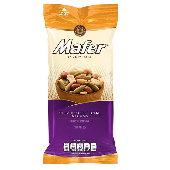Semillas surtidas Mafer especial salado 95 g