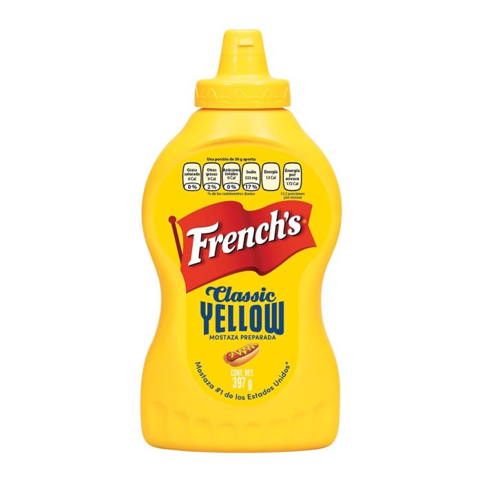 Mostaza French's classic yellow 397 g